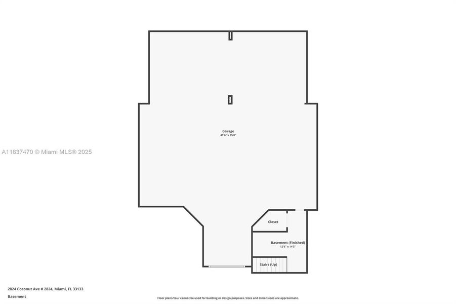 2D floor plan layout of this home in , Miami, FL (Image 2). 2D floor plan layout of this home in , Miami, FL (Image 2).