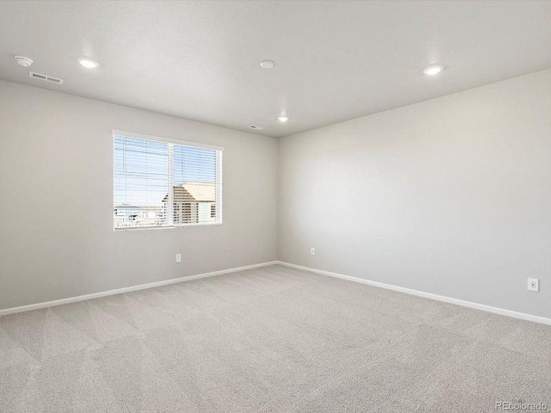 Spacious, unfurnished interior of a new home in Poudre Heights: The Alpine Collection, Windsor (Image 29). Spacious, unfurnished interior of a new home in Poudre Heights: The Alpine Collection, Windsor (Image 29).