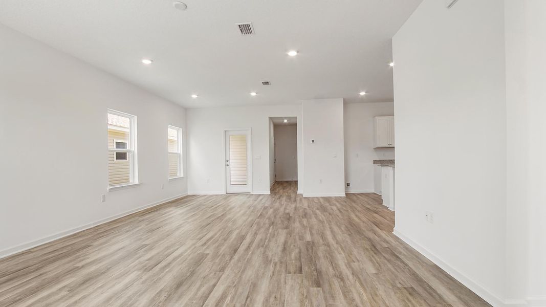 Representative unfurnished interior of a home built from the Cary by D.R. Horton in Owl's Head East, Freeport (Image 14). Representative unfurnished interior of a home built from the Cary by D.R. Horton in Owl's Head East, Freeport (Image 14).
