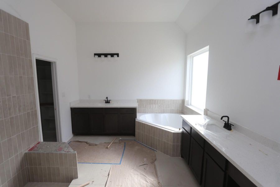 Primary bath - still under construction! Primary bath - still under construction!