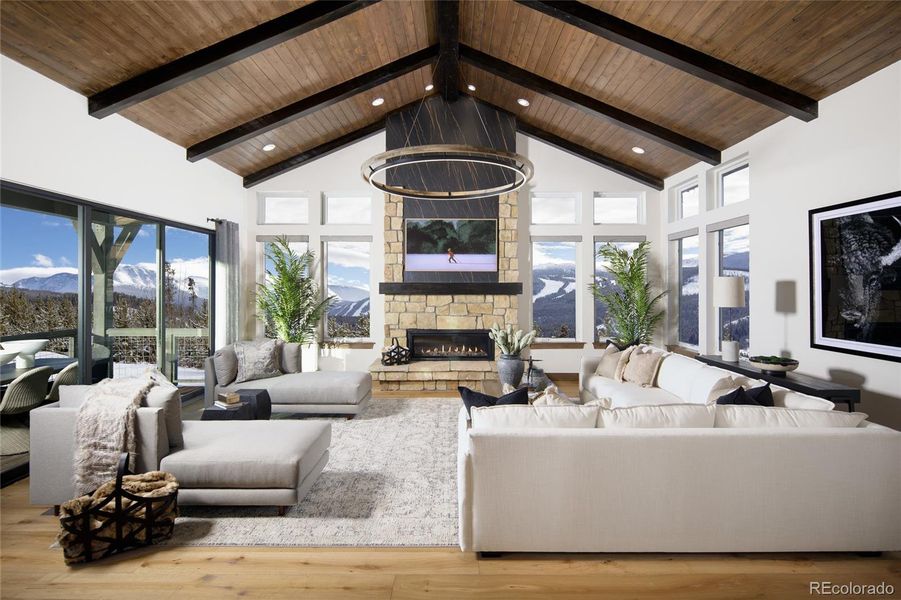 Furnished interior view inside a new home in , Winter Park (Image 17). Furnished interior view inside a new home in , Winter Park (Image 17).