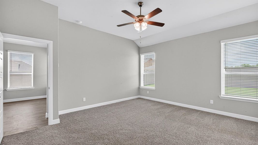 Representative unfurnished interior of a home built from the Basswood by D.R. Horton in Treeline, Justin (Image 24). Representative unfurnished interior of a home built from the Basswood by D.R. Horton in Treeline, Justin (Image 24).