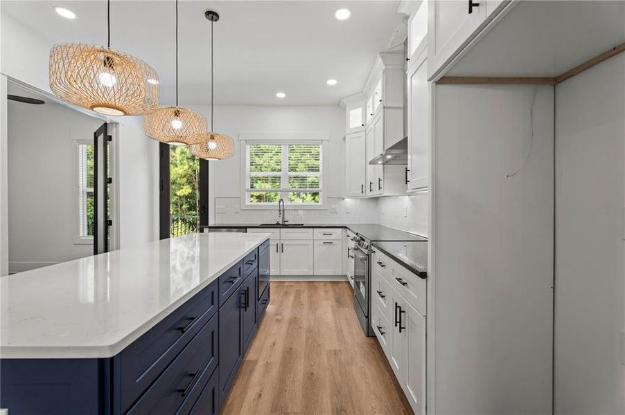 Furnished interior view inside a new home in , Stockbridge (Image 15).