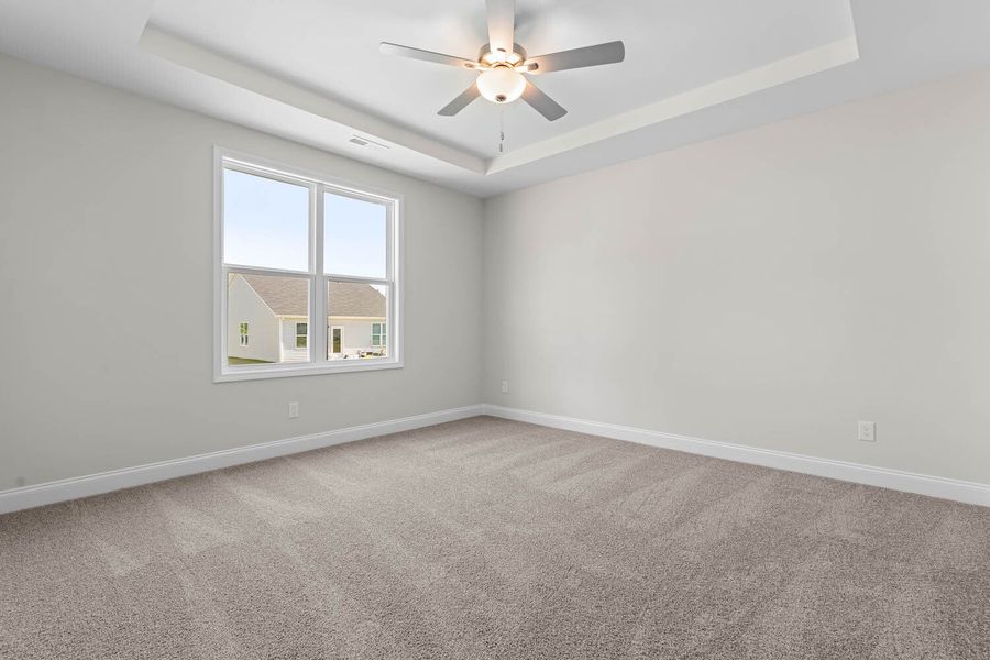 Representative unfurnished interior of a home built from the Clinton by RiverWILD Homes in Sawyer Ridge, Dunn (Image 8).