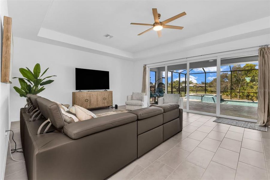 Furnished interior view inside a new home in , Punta Gorda (Image 17).