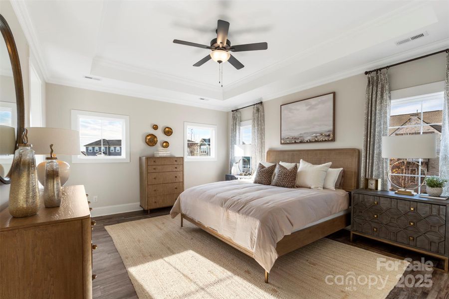 Furnished interior view inside a new home in Riverwalk, Rock Hill (Image 30).