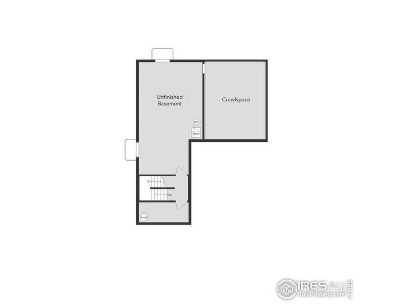2D floor plan layout of this home in , Johnstown, CO (Image 3). 2D floor plan layout of this home in , Johnstown, CO (Image 3).