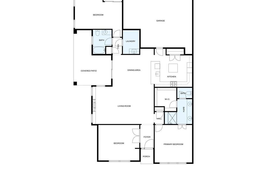 View of home floor plan
