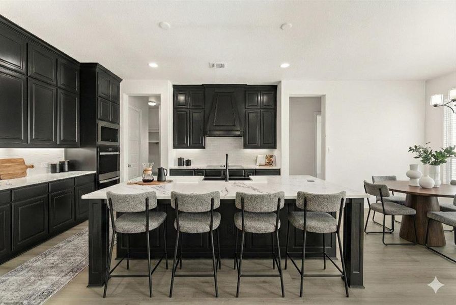 Furnished interior view inside a new home in Hartson Estates - 1 Acre Lots, Midlothian (Image 11).