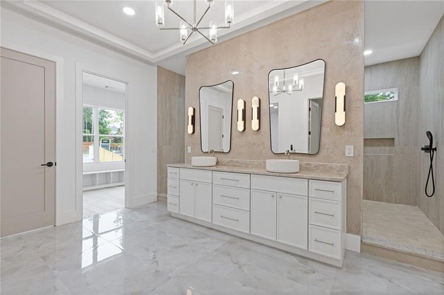 Furnished interior view inside a new home in , Lilburn (Image 8).