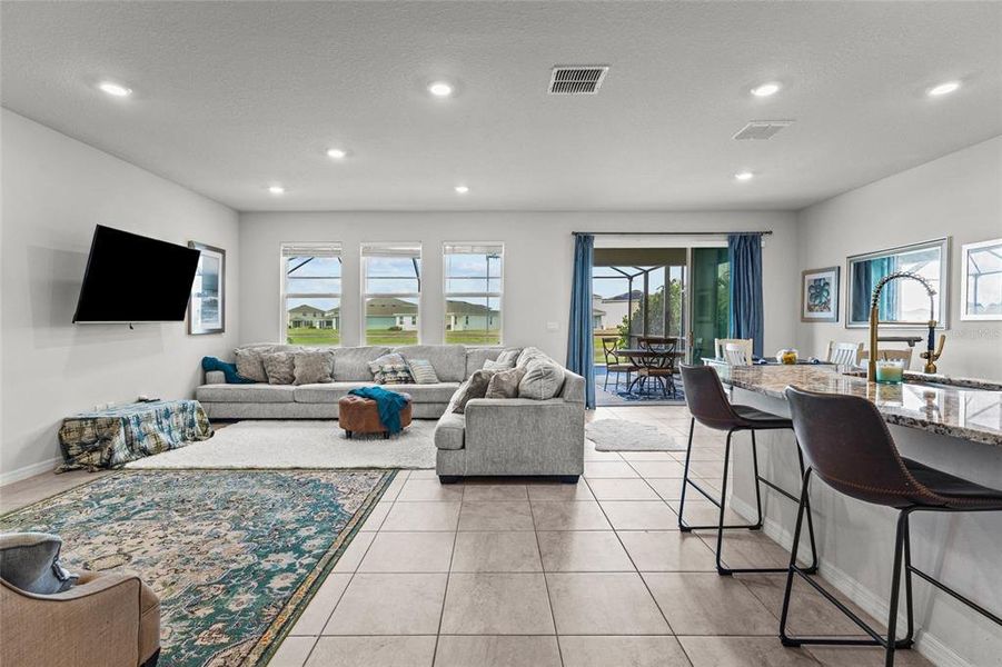 Furnished interior view inside a new home in Evergreen, Bradenton (Image 15).