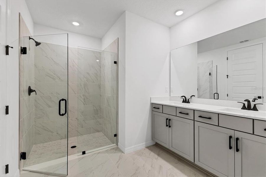 Furnished interior view inside a new home in , Parrish (Image 3).