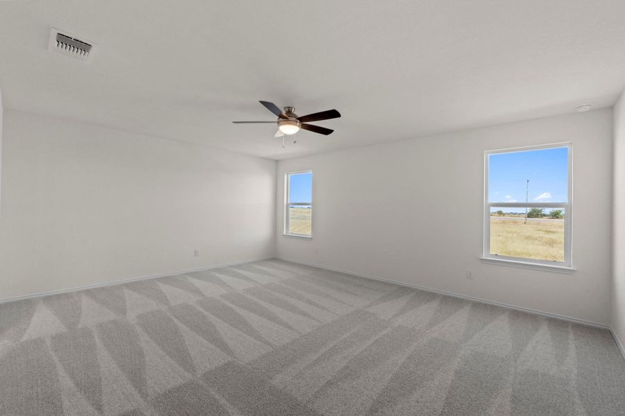 Spacious, unfurnished interior of a new home in Salerno - Heritage Collection, Round Rock (Image 18).