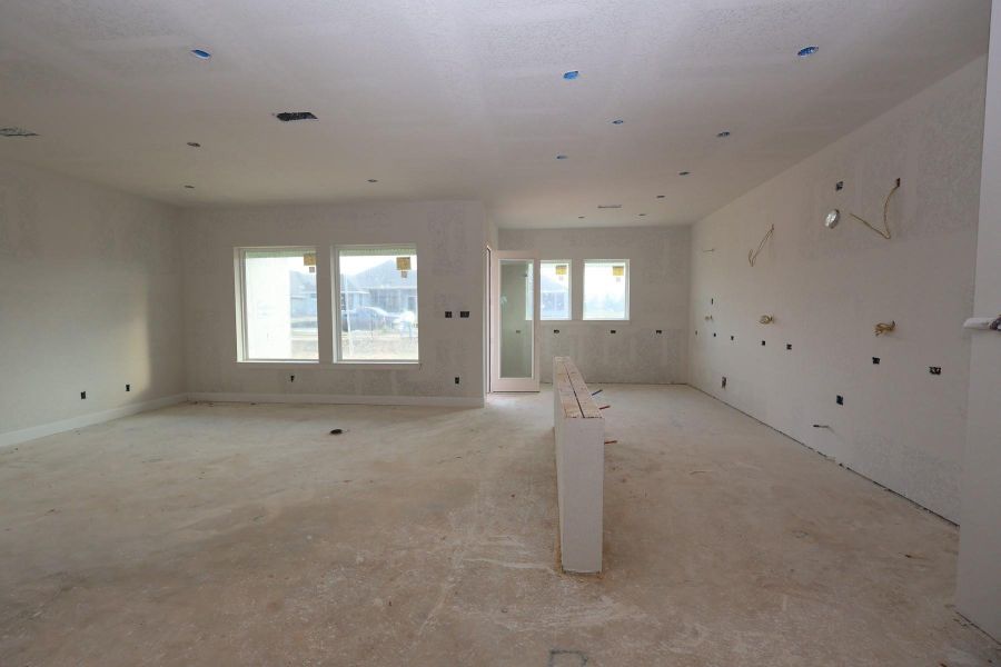 In-progress construction of a new home in Grand Central Park - Ascent Collection, Conroe, TX (Image 7).
