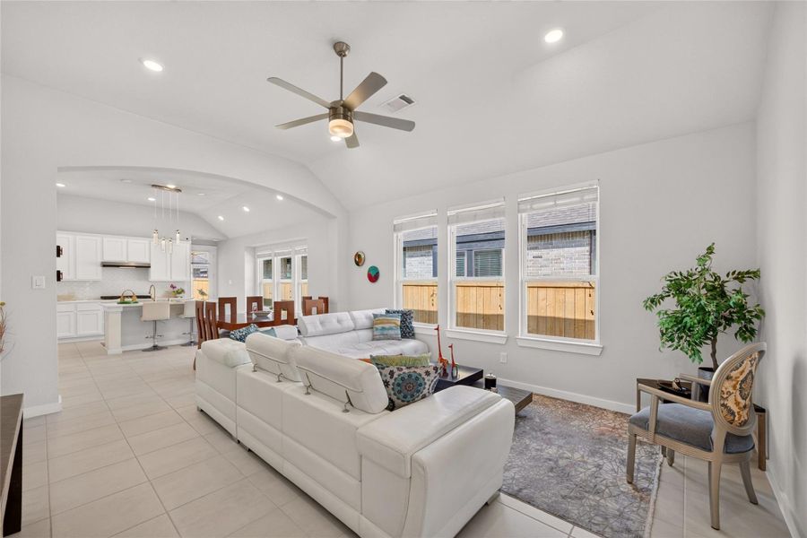 Furnished interior view inside a new home in , Cypress (Image 18). Furnished interior view inside a new home in , Cypress (Image 18).