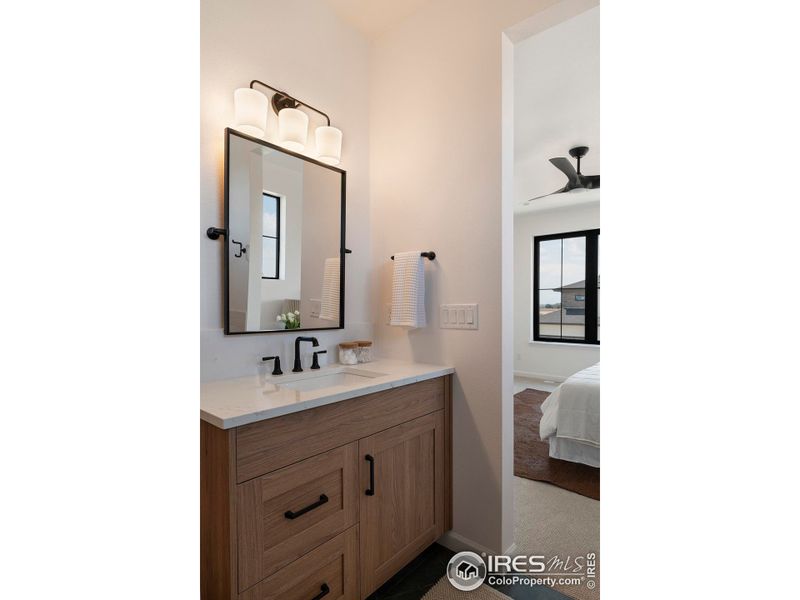 Furnished interior view inside a new home in Greenspire At Windsor Lake, Windsor (Image 11).