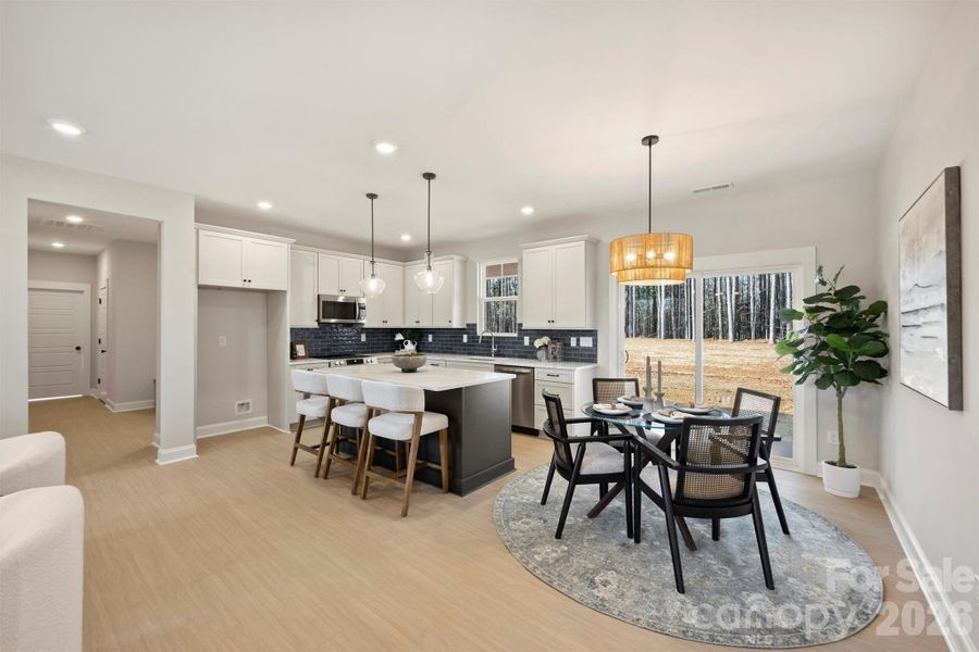 Furnished interior view inside a new home in , Lincolnton (Image 18).