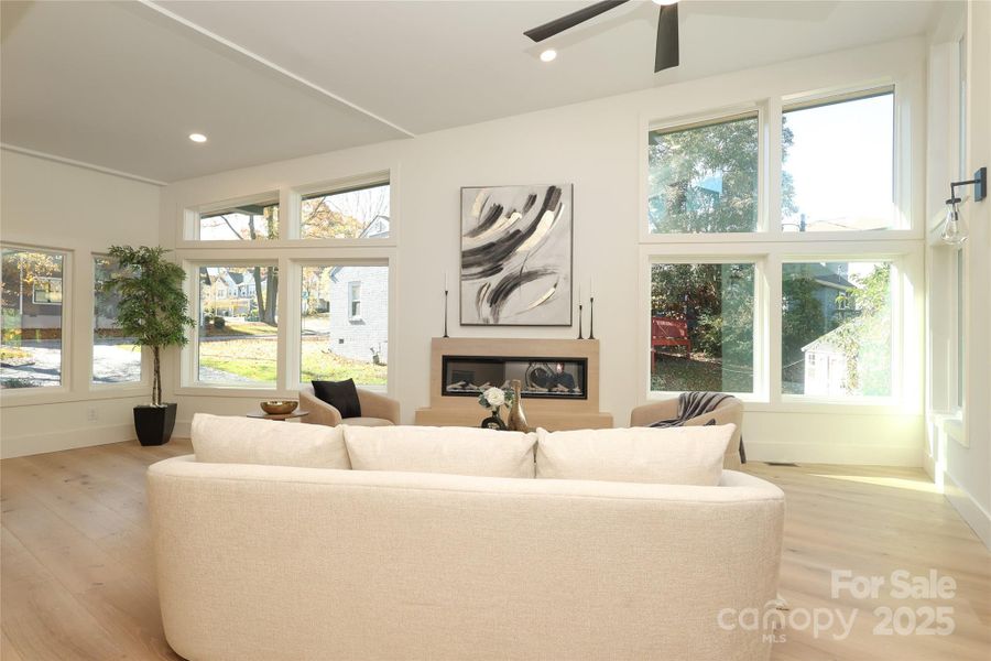Furnished interior view inside a new home in , Charlotte (Image 16).