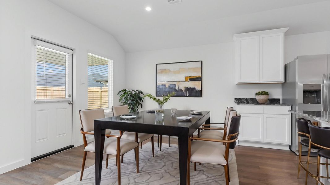 Furnished interior view inside a new home in Evergreen, Rosenberg (Image 7).