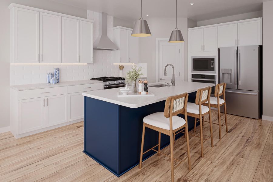 Furnished interior view inside a new home in Cainhoy Preserve, Huger (Image 10).