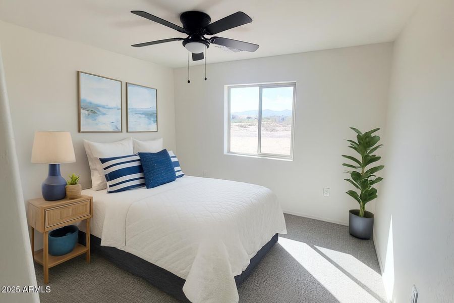 Staged Bedroom 3 Staged Bedroom 3