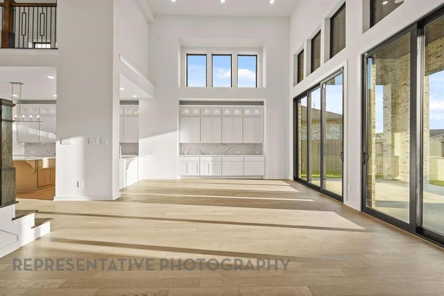 Spacious, unfurnished interior of a new home in Mosaic: 60ft. lots, Celina (Image 20).