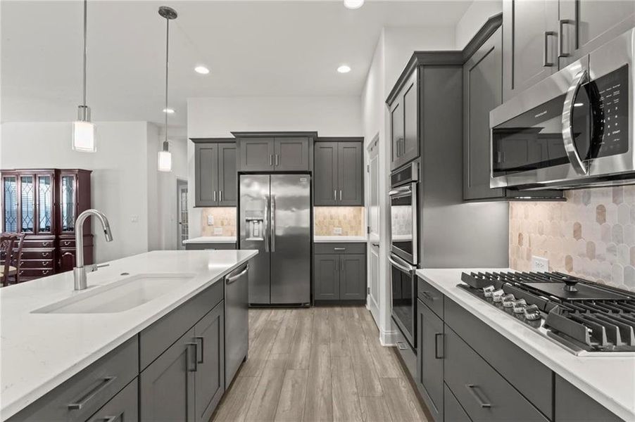 Furnished interior view inside a new home in , Hiram (Image 13).