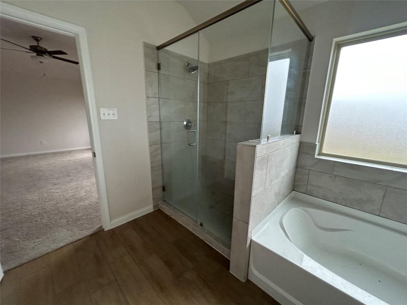 Furnished interior view inside a new home in Cypress Oaks North, Cypress (Image 8).