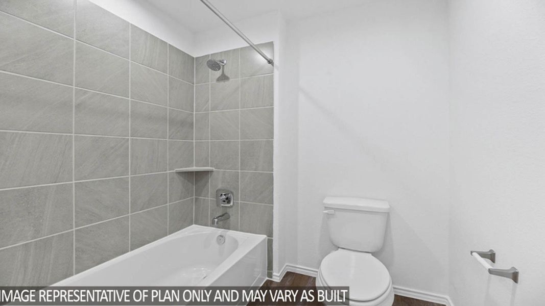 Furnished interior view inside a new home in Williams Reserve East, Conroe (Image 6).