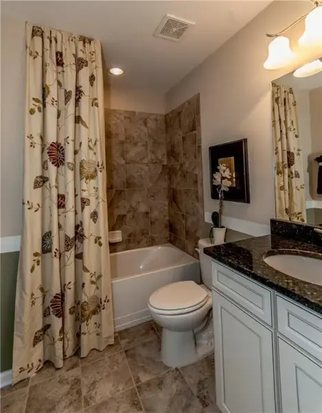 Furnished interior view inside a new home in Sierra Creek, Hoschton (Image 15).