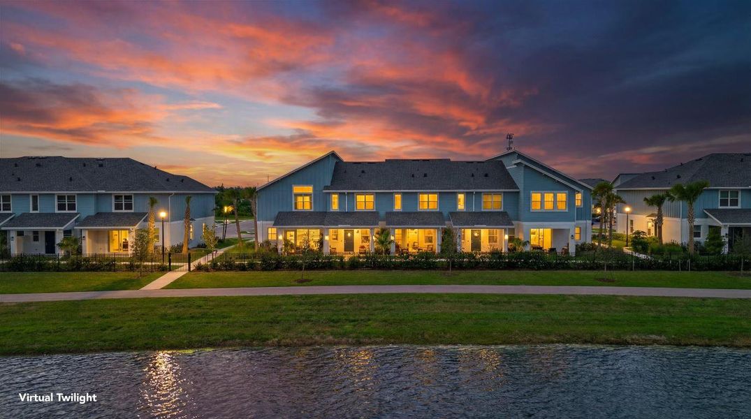 02-Twilight backyard