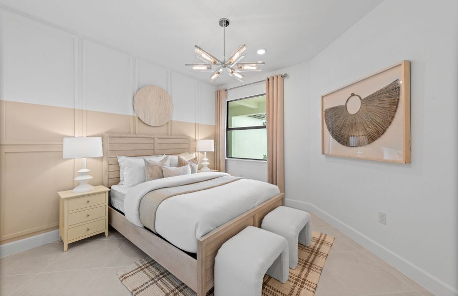 Secondary bedroom, perfect for guests