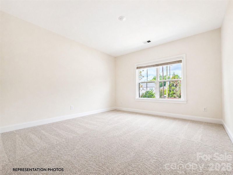 Spacious, unfurnished interior of a new home in , Charlotte (Image 25).