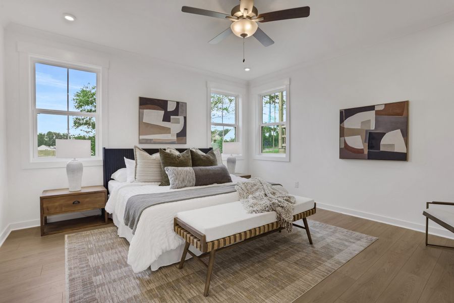 Representative furnished interior of a home built from the Keystone by Beazer Homes in Poppy at GreenHouse, Marietta (Image 11).