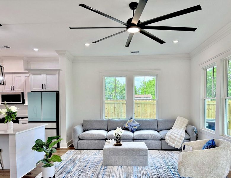 Furnished interior view inside a new home in , North Charleston (Image 9).