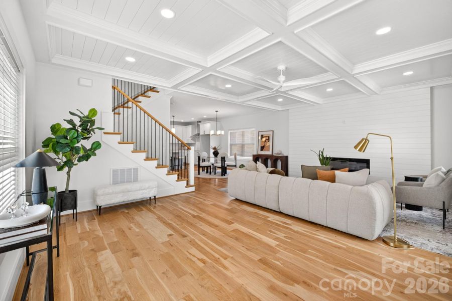 Furnished interior view inside a new home in , Waxhaw (Image 26).