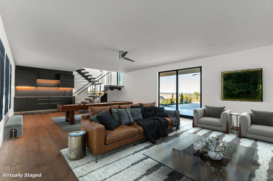 Furnished interior view inside a new home in , Spicewood (Image 31).