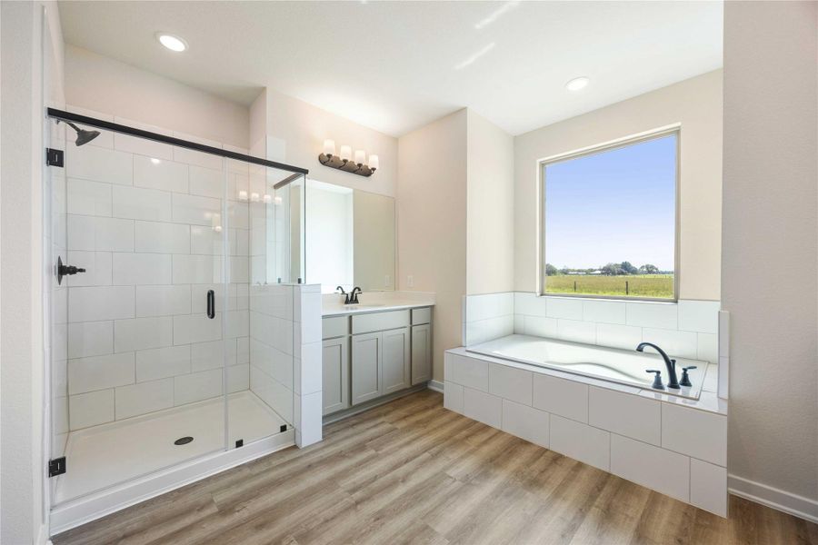 Furnished interior view inside a new home in Blue Heron Estates, Beasley (Image 10). Furnished interior view inside a new home in Blue Heron Estates, Beasley (Image 10).