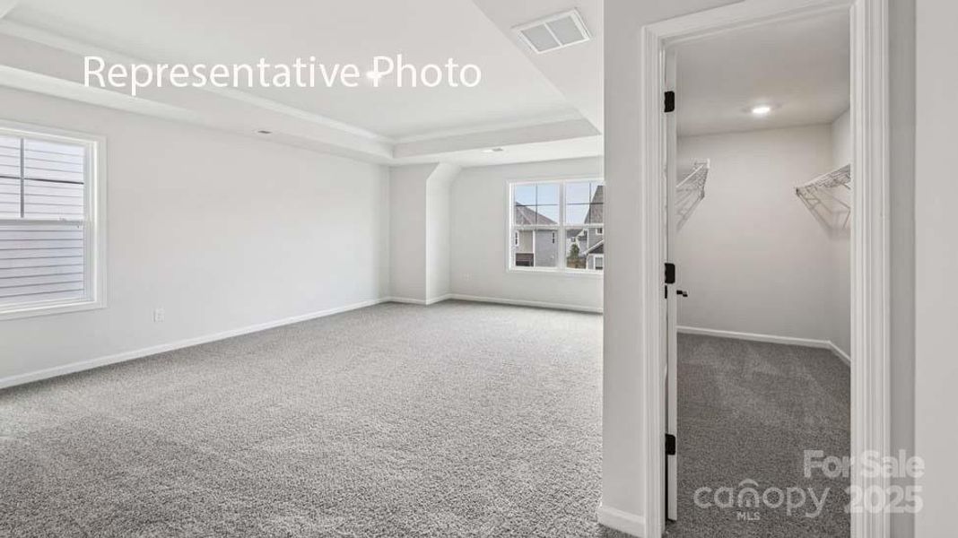 Spacious, unfurnished interior of a new home in Sanctuary at Southgate, Indian Trail (Image 17). Spacious, unfurnished interior of a new home in Sanctuary at Southgate, Indian Trail (Image 17).