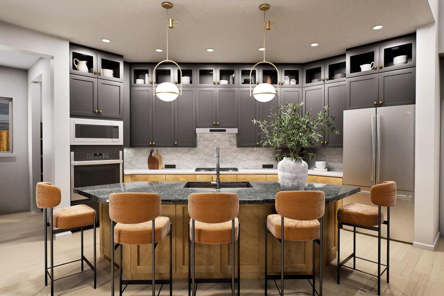 Representative furnished interior of a home built from the The Dandelion by David Weekley Homes in ARTAVIA - Parkview Collection, Conroe (Image 5). Representative furnished interior of a home built from the The Dandelion by David Weekley Homes in ARTAVIA - Parkview Collection, Conroe (Image 5).