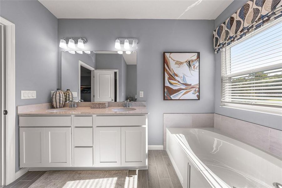 Furnished interior view inside a new home in Pioneer Ranch: Pioneer Ranch 50's, Ocala (Image 8). Furnished interior view inside a new home in Pioneer Ranch: Pioneer Ranch 50's, Ocala (Image 8).