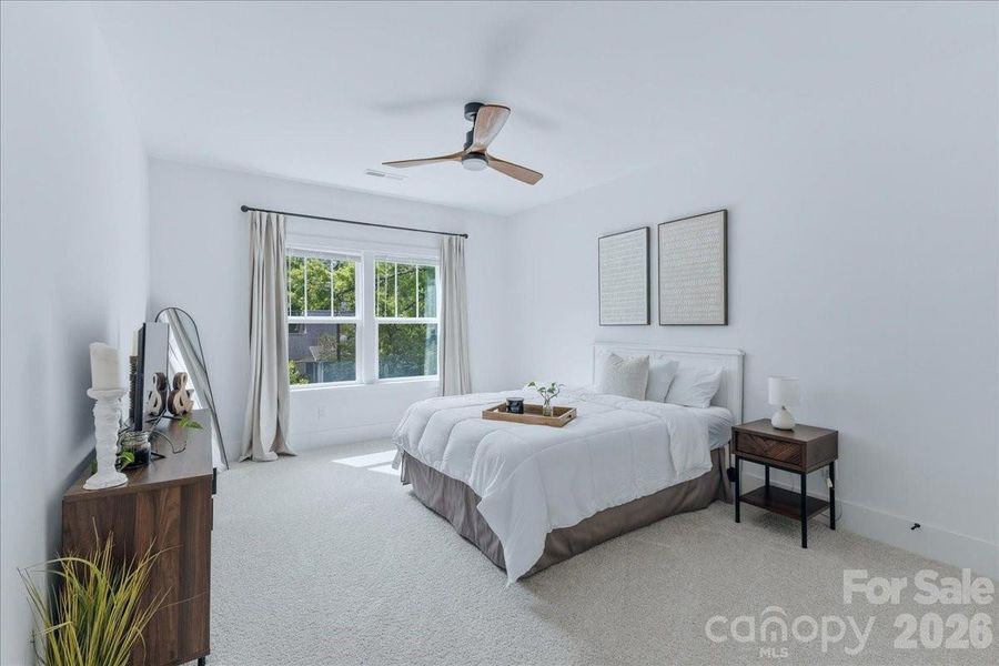 Furnished interior view inside a new home in , Charlotte (Image 27). Furnished interior view inside a new home in , Charlotte (Image 27).