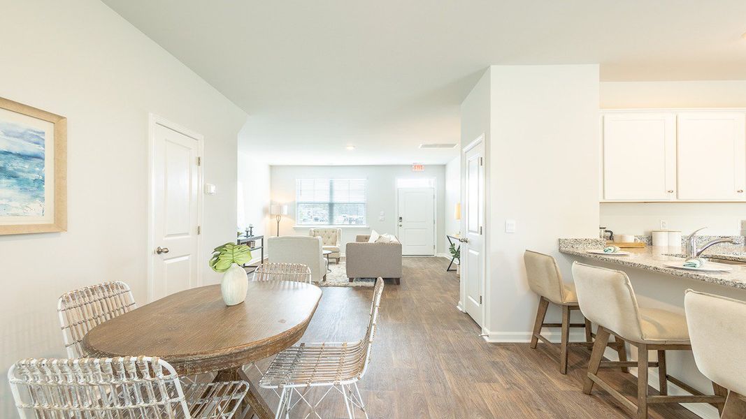 Furnished interior view inside a new home in Evergreen, Holly Hill (Image 9).