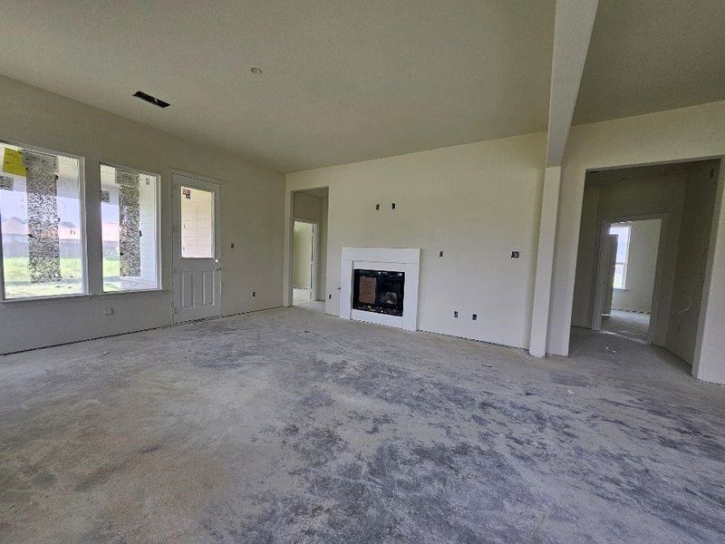 In-progress construction of a new home in The Hollow, Ennis, TX (Image 13).
