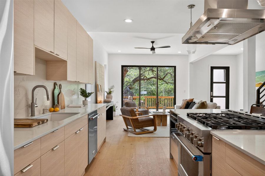 My favorite view of the home is standing in the kitchen by the gas stove looking outside through your family room sliding doors looking into your lush green backyard and admiring a 50+ year old Oak Tree. My favorite view of the home is standing in the kitchen by the gas stove looking outside through your family room sliding doors looking into your lush green backyard and admiring a 50+ year old Oak Tree.