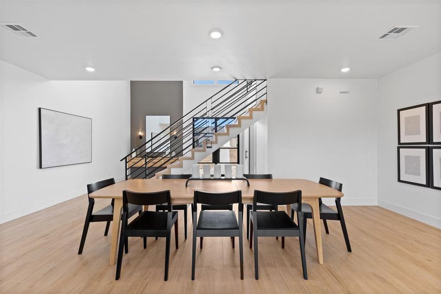 Furnished interior view inside a new home in , Belton (Image 20).