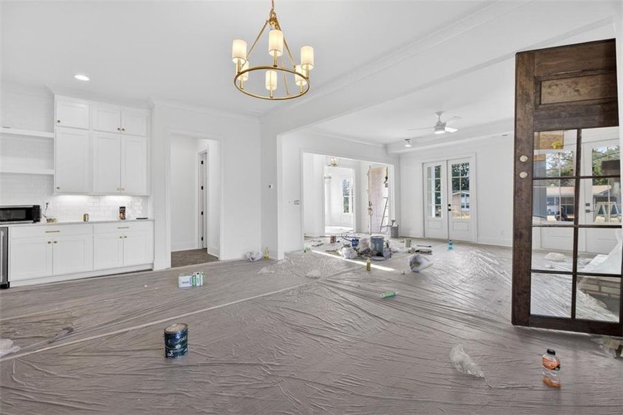 In-progress construction of a new home in , Suwanee, GA (Image 46). In-progress construction of a new home in , Suwanee, GA (Image 46).