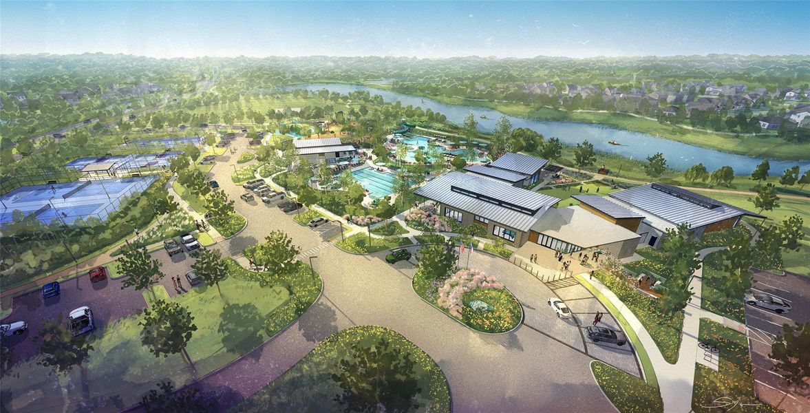 Community amenities in Bridgeland, Cypress (Image 6).