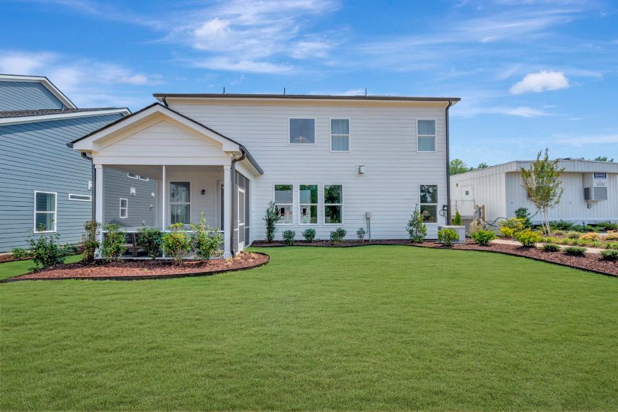 Representative exterior details of a home built from the Alexander by Beazer Homes in Friendship Village, Apex (Image 3). Representative exterior details of a home built from the Alexander by Beazer Homes in Friendship Village, Apex (Image 3).