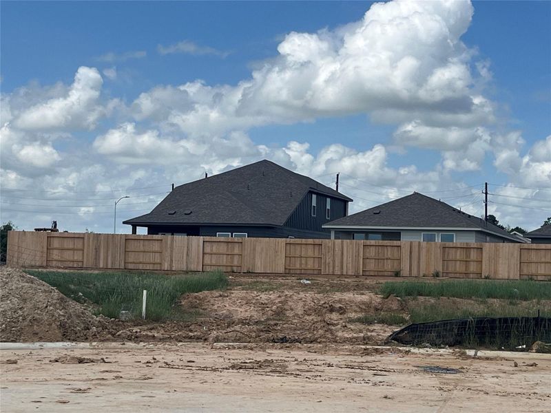 Site preparation for new homesites in Sanford Farms, Waller (Image 21).
